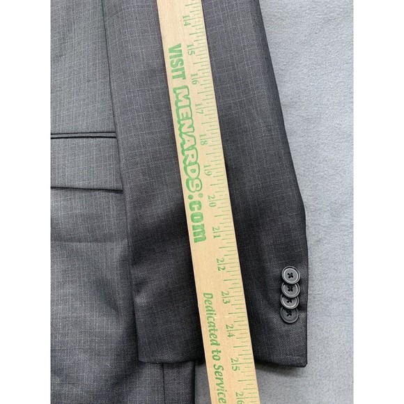 Kenneth Cole Reaction Sport Jacket Men’s Size 40R Gray Double Vented Blazer Coat - Picture 5 of 16